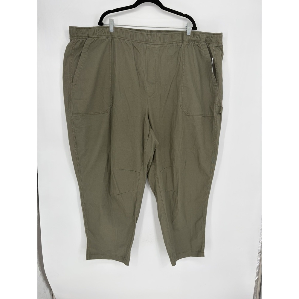 NWT Women's Old Navy High Waist Pulla Green Utility Pants Size 4X